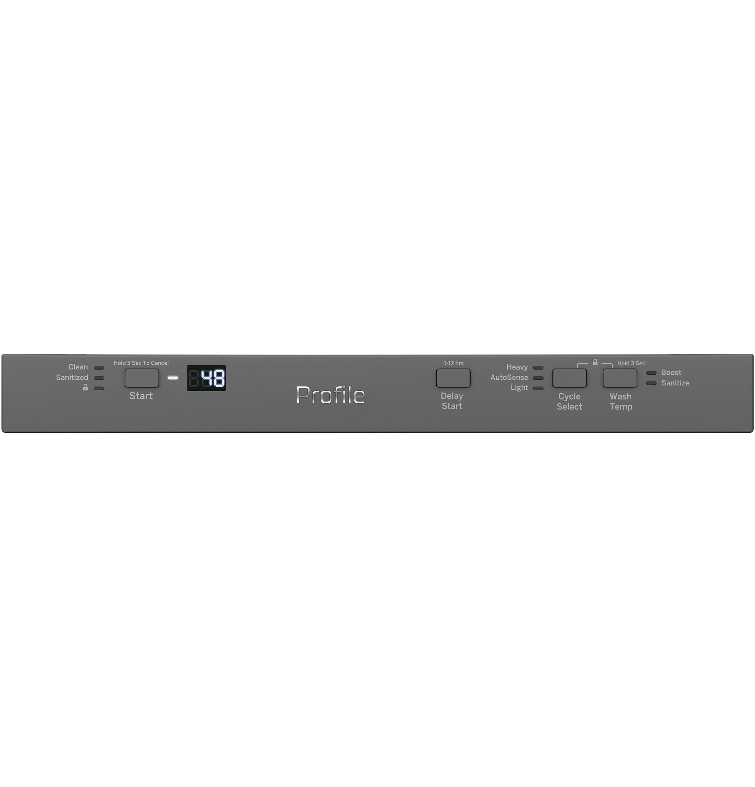 GE Appliances PDT145SSLSS 18 Inch Built In Fully Integrated Dishwasher Stainless Steel