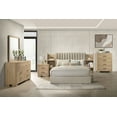 thumbnail image 2 of Arielle 5-piece Eastern King Bedroom Set Light Oak, 2 of 19