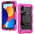 thumbnail image 2 of for Xiaomi Redmi Pad SE 8.7 inch 2024, 360 Rotating Shockproof Cover with Stand, Handle, Shoulder Strap, Rose, 2 of 7