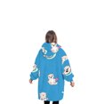 thumbnail image 3 of SUNSIOM Pyjama pour Enfants Couverture Réversible avec Capuche pour Enfants, 3 of 6