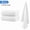 White, variant on Hengbo 2 Pcs Microfiber Bath Towel Extra Large 27 x 55 inch Bath Sheets Set for Home Body Sport Yoga Spa Fitness Gray