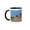 Black/White, variant on 3drose, Desert Mule Deer Buck in Desert Mountain Habitat - Us44 Ldi0997 - Larry Ditto, 11oz Magic Transforming Mug