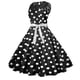 thumbnail image 1 of Vestidos para mujer Vestidos casuales Moda Encaje A Line Flare Vestido vintage Prom Swing Sin mangas Vestido de fiesta estampado Odeerbi  ODB-5, 1 of 9