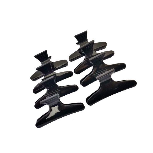 Minnieouse 12 piezas de pinzas para el cabello, accesorios de salón de moda, herramienta de estilismo para manualidades DIY, pinza de peluquería para Accesorio para el cabello Negro Minnieouse AP010562-01