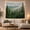 Pine Ridge, variant on Forest Dominant Elements with Tall Evergreen Trees Needle, Mystical Fantasy for Space Lovers, Galaxy Room Decor, Housewarming Gift, Tapestry Wall Hanging for Bedroom and Dorm