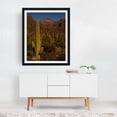 thumbnail image 3 of Postcard From Tucson - Tucson Arizona Photography Desert Cactus Nature Landscape Wilderness Scenic Mountain Black Framed Wall Art Print 18 x 24 inches, 3 of 4