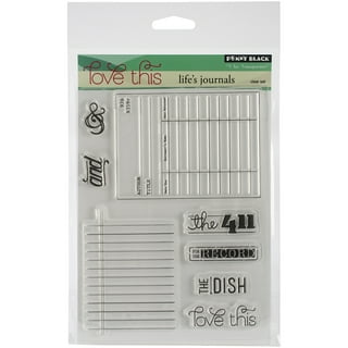 8pcs Clear Stamps for Journaling, Planners,mini Weather Stamp Set, Journal,  Diary Stamp 