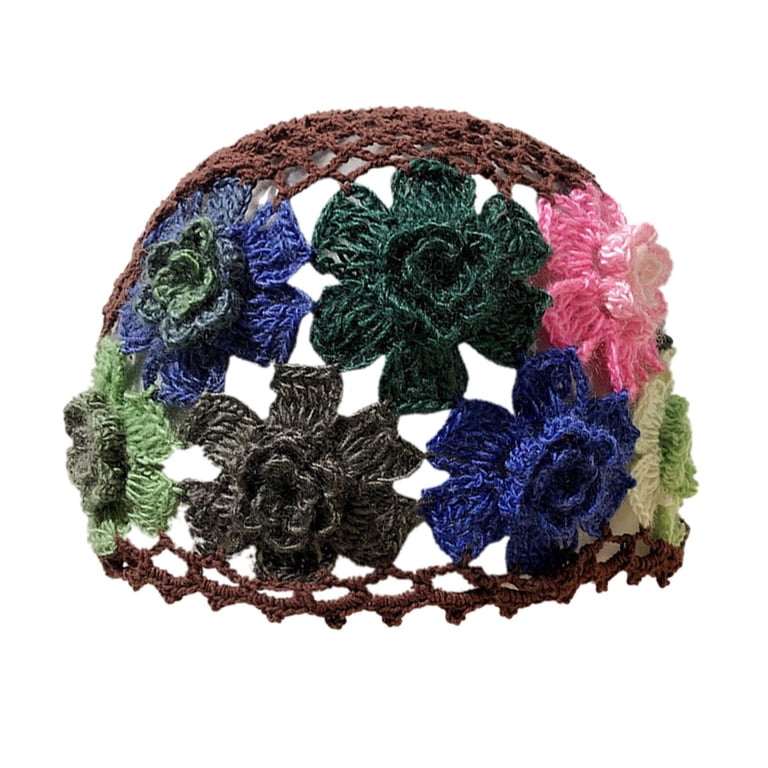 GZWYHT Beanies,Beanie Hats Vintage Handmade Embroideried  display picture 3