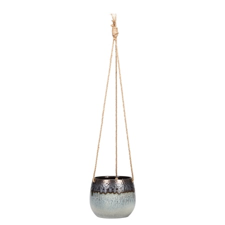 Small Ombre Glaze Hanging Planter
