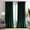 Emerald Green-52"W x 84"L (Pack of 2), variant on Blush Pink 52"W x 84"L (Pack of 2) Room Darkening Window Drapes
