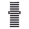 thumbnail image 1 of Stripe Beach Silla Cover Pool Silla Sillón Microfibra portátil con lado negro, 1 of 8