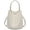 White, variant on Top Handle Bucket Bag for Women, Genuine Leather Commuter Satchel Handbag Ladies Daily Outdoor Crossbody Shoulder Bag