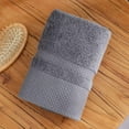 thumbnail image 4 of 1Pcs Home Cotton Bath Towel,Ultra Absorbent Compact Quick Dry & Lightweight Towel, Ideal for Gym Travel Camp Pool, 4 of 7