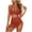 Brown, variant on Three Piece Swimsuit for Women Halter Triangle Top and Side Drawstring Mesh Skirt Sheer Bottom Bikini Sets Summer Vacation Travel Beach Set