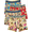 Multicolor, variant on Spongebob Squarepants Boys Boxer Brief Underwear, 4-Pack, Sizes XS-XL