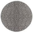 thumbnail image 2 of Safavieh Courtyard Karina Animal Indoor/Outdoor Area Rug, Gray/Black, 7'10" x 7'10" Round, 2 of 8
