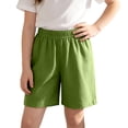 thumbnail image 2 of OGLCCG Boys Lounge Shorts 3 Pack Cotton Baggy Sleepwear Bottoms Comfortable Breathable Elastic Waist Summer Shorts 5-15 Years, 2 of 8