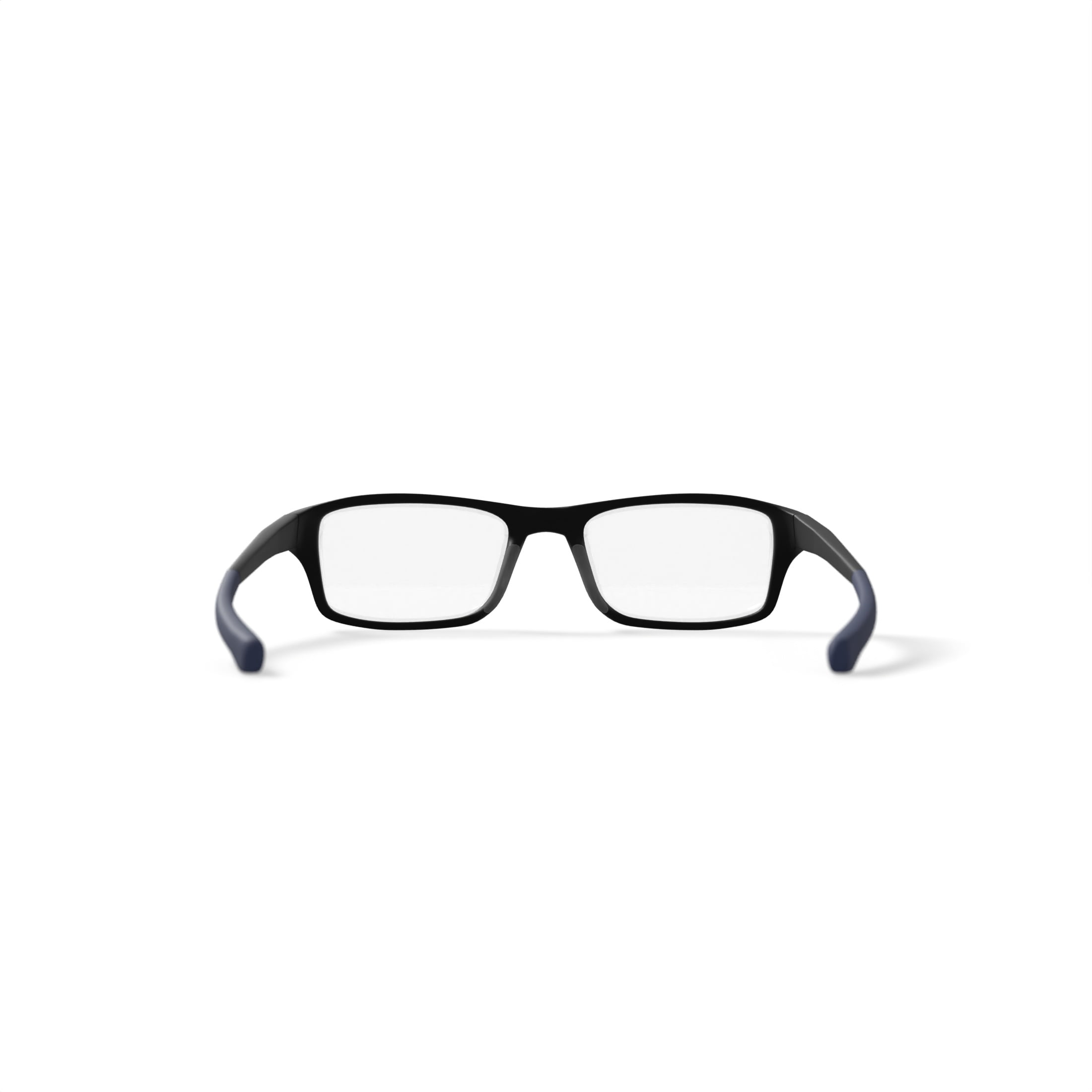 Oakley Unisex Size 53 Rectangular Chamfer Optical Glasses, Satin Black/Demo Lens