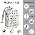 thumbnail image 5 of Waterproof Puppy Backpack with Adorable Dog Print Design, Lightweight and Durable School Bag for Dog Lovers, 5 of 5