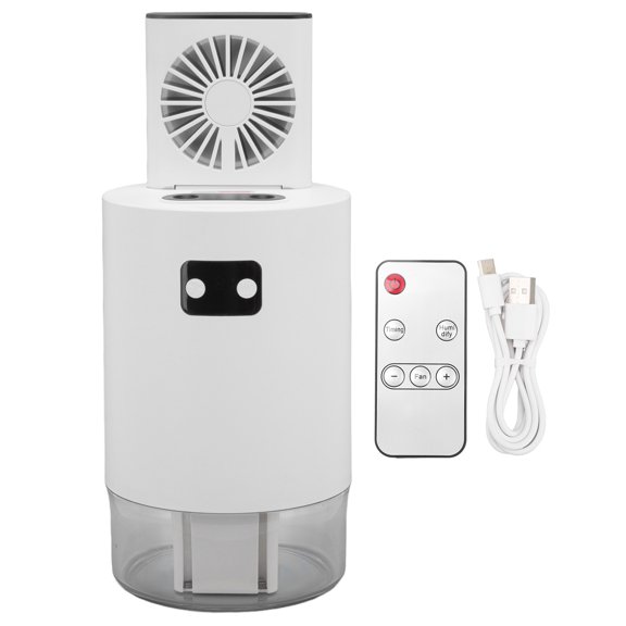 Ventilador de pulverización NikouMX 2 en 1 humidificador silencioso con capacidad de 1000 ml