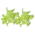 thumbnail image 3 of koolsoo 100 Pcs Leurres de Pêche Souples Queue Courbée pour Bar Crappie Pêche à la Mouche 1.5cm Jaune, 3 of 9