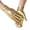 C, variant on Metallic Gloves Nightclub Gloves Short Full Finger Metallic Gloves Party Supply Halloween Gloves for Christmas