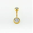 thumbnail image 2 of Silver Titanium Navel Jewelry Durable Belly Button Rod Detachable Ball 0.06x0.39in 1 Piece, 2 of 4