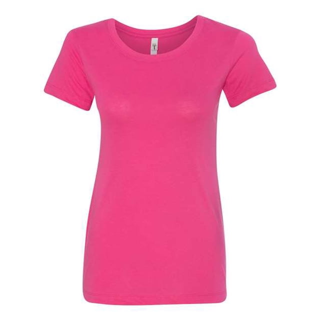 Next Level Camiseta de manga corta ideal para mujer (N1510) Frambuesa 2XL Ropa de siguiente nivel 1510