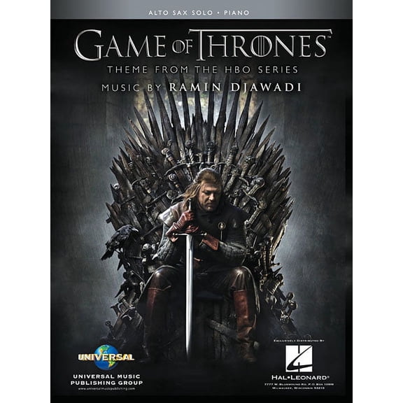 Game of Thrones for Alto Sax and Piano: Theme from the HBO Series, (Paperback)