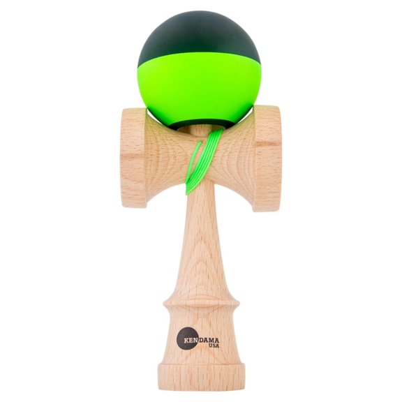 Kaizen Half Split - JET Shape - Green & Black
