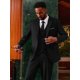 thumbnail image 2 of Traje MAGE MALE de 3 piezas slim fit con un botón, negro, 2 of 9
