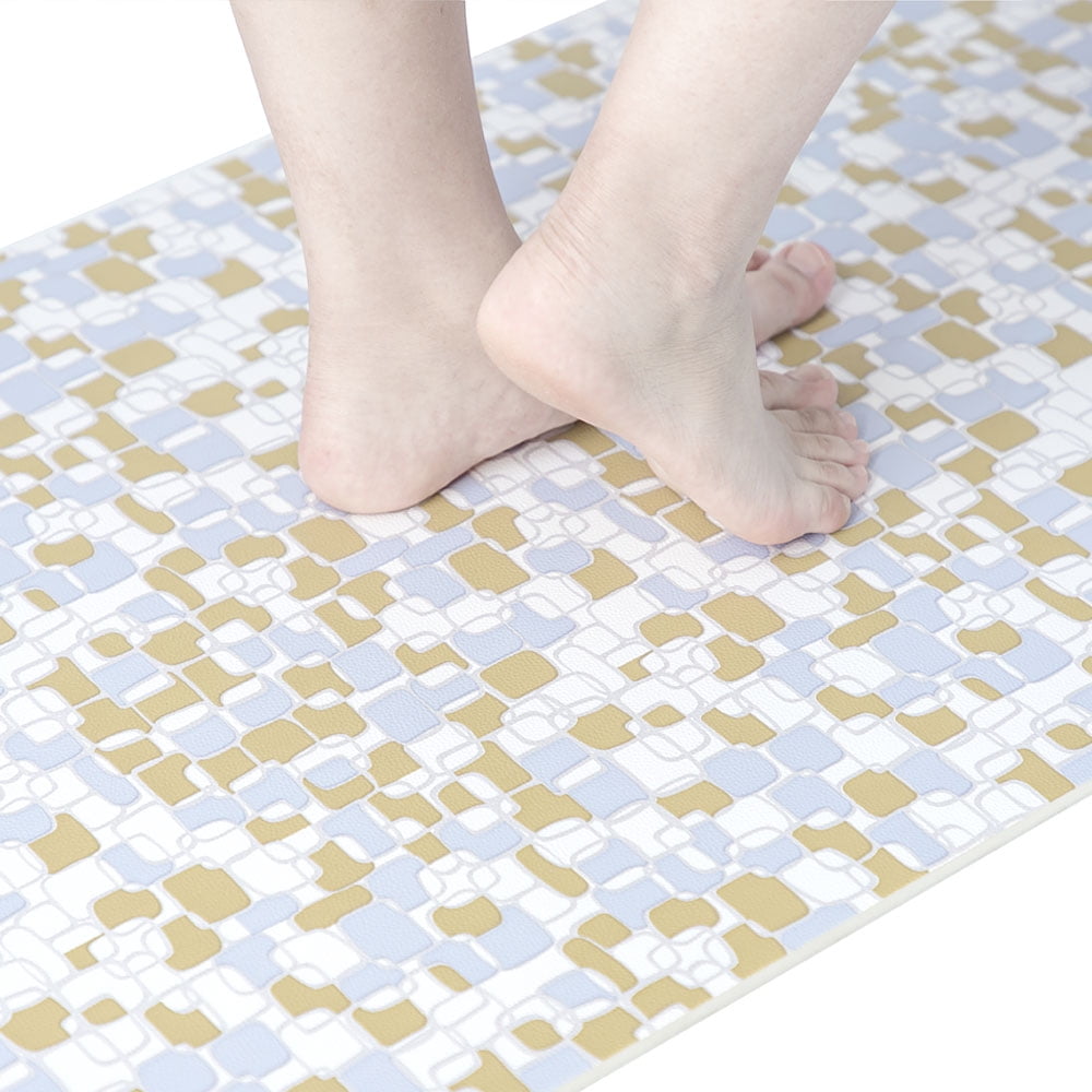 RAY STAR Vintage Non-slip Kitchen Mat Anti Fatigue Standing Mat,  Ergonomically Engineered, Waterproof Comfort Floor Mat 