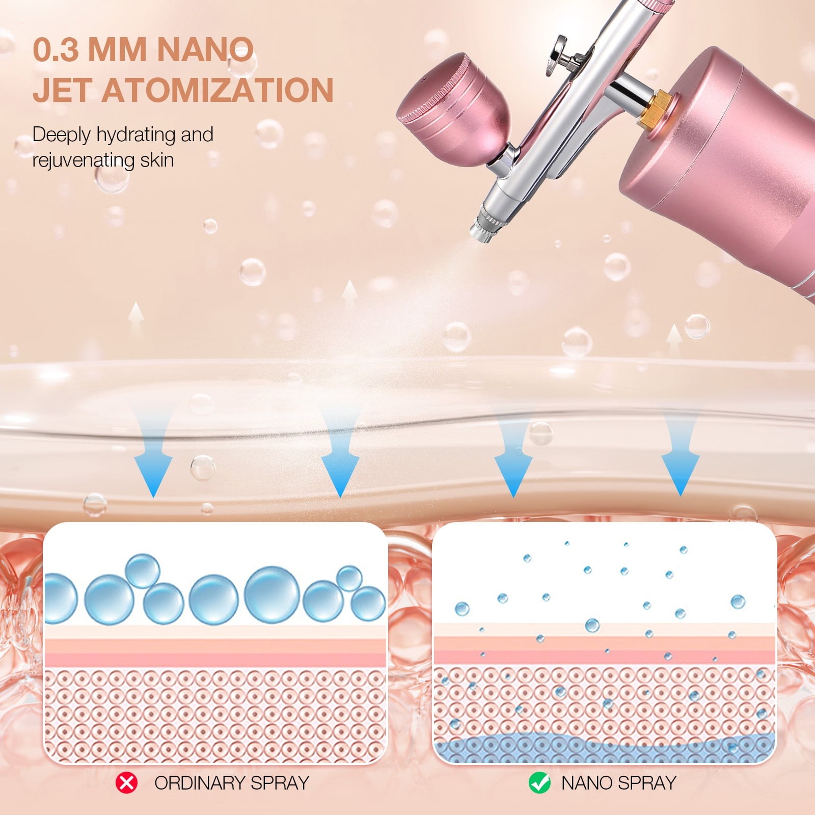 Airbrush spray Portable Mini Airbrush Compressor Set Rechargeable