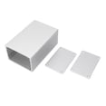 thumbnail image 2 of Boîte de Projet en Aluminium Sablée Argentée Étanche pour Circuit Imprimé, 2 of 14