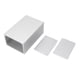 thumbnail image 2 of Caja de aluminio para proyectos electrónicos, resistente al agua, con acabado en plata y arenado para placas de circuito., 2 of 14
