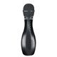 thumbnail image 2 of Bearachild Micrófono con forma de bolos, altavoz inalámbrico compatible con Bluetooth, reproductor de KTV con aislamiento de ruido, grabadora de Cables de audio/vídeo Negro, 2 of 6