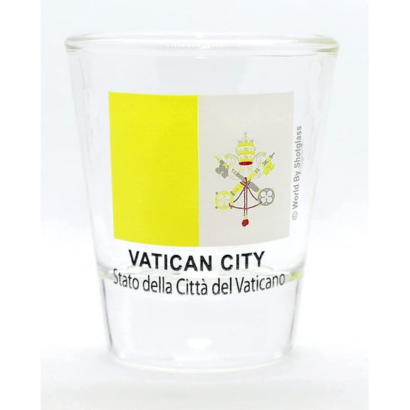 Vatican City Flag shot glass