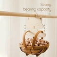 thumbnail image 1 of 5Pcs Cloth Hanger Non-slip Space Saving Wooden Fox Shaped Baby Hanger Rack for Wardrobe, 1 of 7