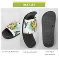 thumbnail image 7 of GZHJMY Stylish Slides for Women Men, Flower and Butterfly Soft Flexible Slip-on Sandals Slippers, 7 of 7