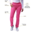 thumbnail image 3 of Adar Pro Scrubs For Women - Skinny Leg Yoga Scrub Pants, 3 of 6