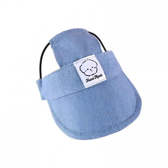 TELOLY Pet Hat Dog Sun Hat Sunscreen Baseball Cap with Ear Holes for Small Medium Large Dogs Outdoor Sports Cosplay Party Photos Travel Sun Protection Adjustable Strap Pet Accessories