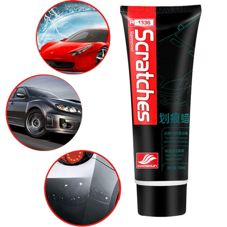 Solacol Black Car Paint Scratch Repair Scratch Removal and Grinding Repair Agent for Automotive Paint Scratches Repair Agent Scratch Repair Wax for