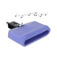 thumbnail image 2 of Cow Bell Noise Maker with Mallet - Percussion Instrument for Drum Set, Music Education, Cheering, Alerting at Sporting Events, 2 of 7