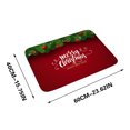 thumbnail image 3 of Dmlowu Christmas Doormat - Non Slip Christmas Bathroom Rugs for Xmas Decor, Red Christmas Front Door Mat for Indoor Outdoor Christmas Decorations, 16x24" Christmas Door Mat, 3 of 5