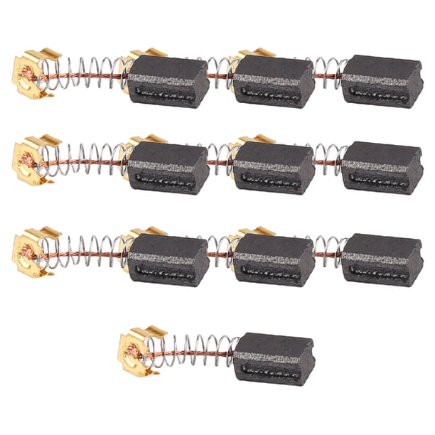 Hugtrwg 10 Uds Cepillo Carbono Eléctrico Amoladora Angular Cepillo Herramienta Eléctrica (419)