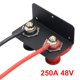 thumbnail image 1 of Terminal Batería Remota para Cortacésped Tractor Coche Juego Cables Extensión Base Batería 48V250A Cabezal Pila Batería (con Cable Silicona 1 2 M), 1 of 9
