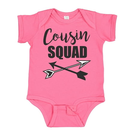 

Inktastic Cousin Squad with Arrows Gift Baby Boy or Baby Girl Bodysuit