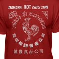 thumbnail image 2 of Sriracha Official Hot Chili Sauce Men's Graphic T-Shirt (Medium) Red Heather, 2 of 3