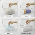 thumbnail image 4 of Mask Dispenser,Mask Holder Storage Box for Damp-Proof Mask Case with Cover, 4 of 5