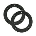 thumbnail image 4 of Almohadilla de Anillo de Altavoces, Juntas de Altavoces Universales A Prueba de Polvo 2pcs 4 Pulgadas Negras para Automóvil, 4 of 7